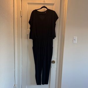 Uniqlo Black Jumpsuit